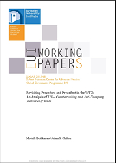 Revisiting Procedure and Precedent in the WTO: An Analysis of US – Countervailing and Anti-Dumping Measures (China) 