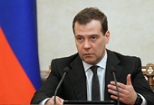 Russia challenges U.S. at WTO over sanctions - PM Medvedev