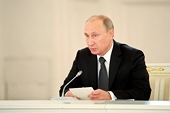 Russia's Putin says sanctions violate principles of WTO