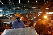 China steel exports fall to six-month low, in brief respite for world