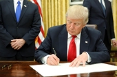 President Trump signs two executive orders on trade