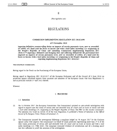 EU publishes definitive anti-subsidy and updated anti-dumping rates