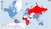 Statistics of AD on commodity groups in the world up to 31 December 2010