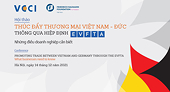 Virtual Conference: Promoting trade between Germany and Vietnam through the EVFTA