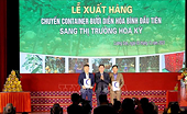 Vietnam's first batch of “Dien” pomelos exported to U.S.