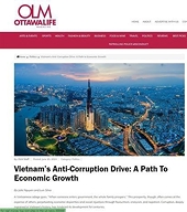 Vietnam’s anti-corruption efforts help boost economic growth: Canadian experts