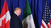 Trump and leaders of Canada and Mexico say tariffs will be delayed one month after talks