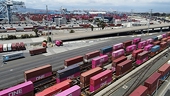 The first boats carrying Chinese goods with 145% tariffs are arriving in LA.