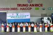 Vietnam's first low-emission rice shipment to Japan