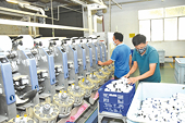 Expansion of export markets for innovative products remains limited