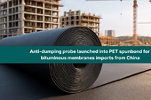 EDANA: Anti-Dumping Probe Launched Into PET Spunbond For Bituminous Membranes Imports From China